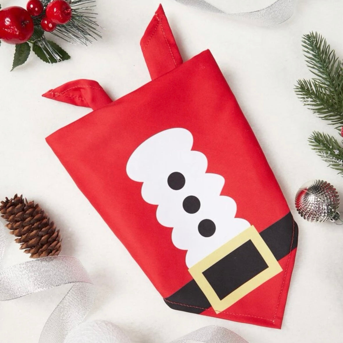 Santa Dog Bandana