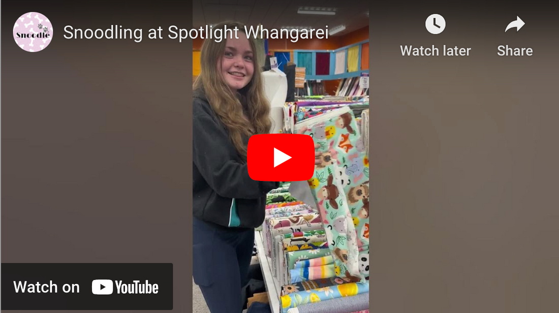 Snoodle Sunday Snippet brought to you from Whangarei Spotlight