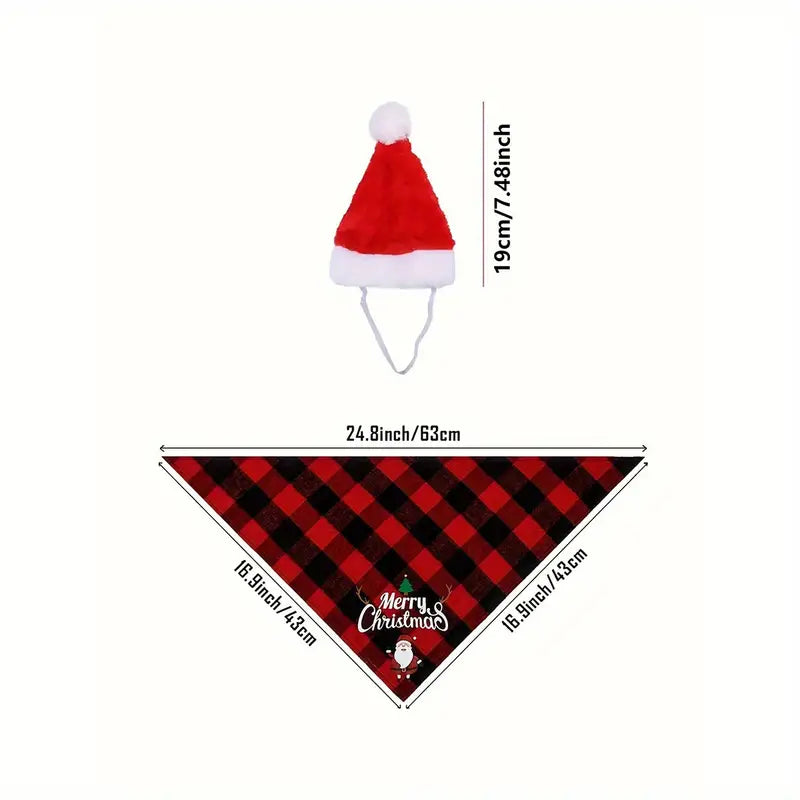 Santa Hat and Bandana