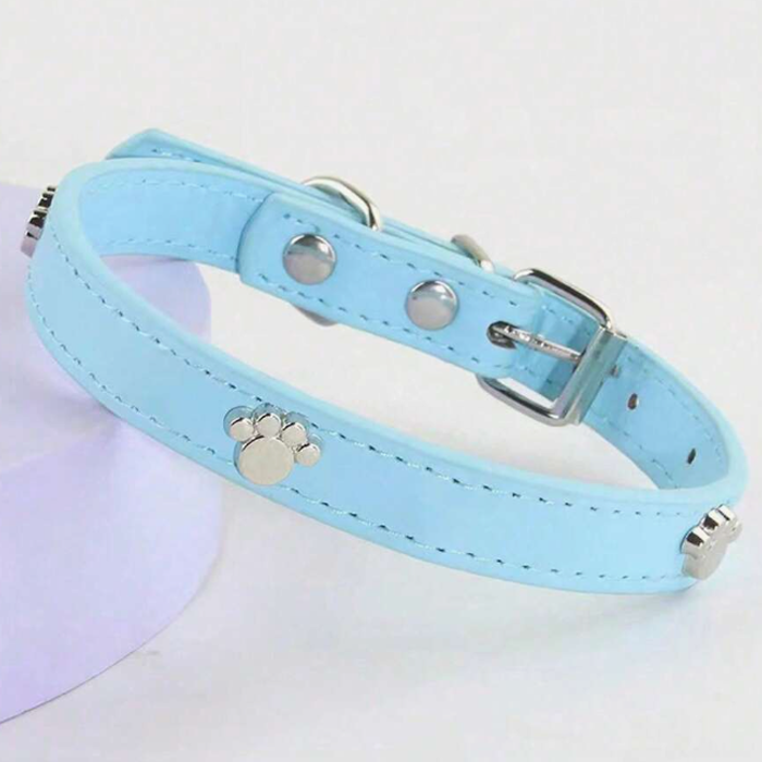 Blue Paw Collar plus FREE Collar Charm