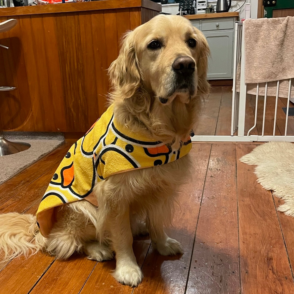 Beachwear Ducky Towel Dog Coat