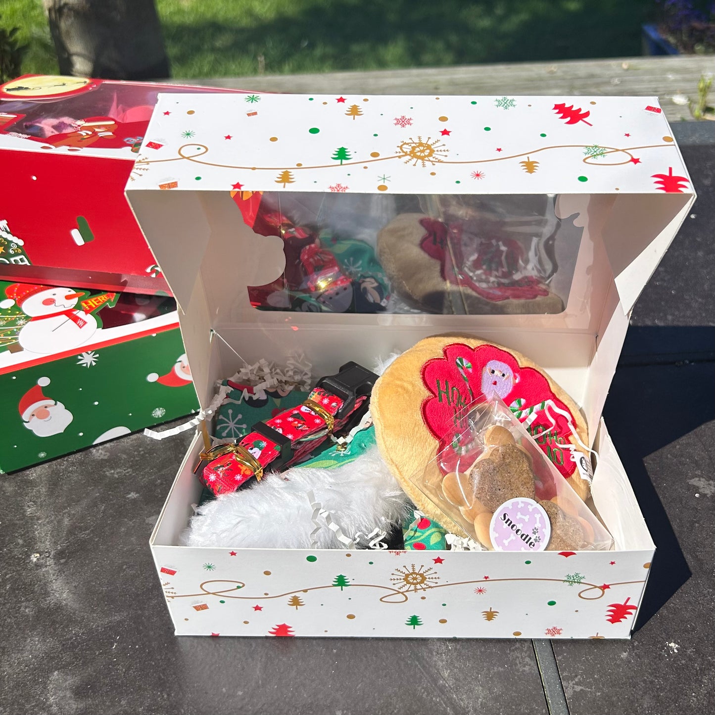 White Christmas Gift Box