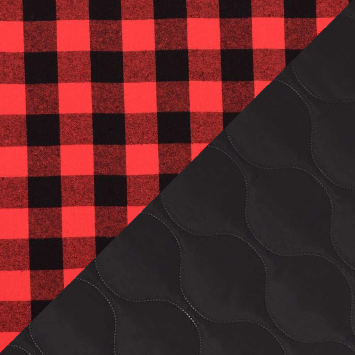 Rainwear Red Check Puffer Coat