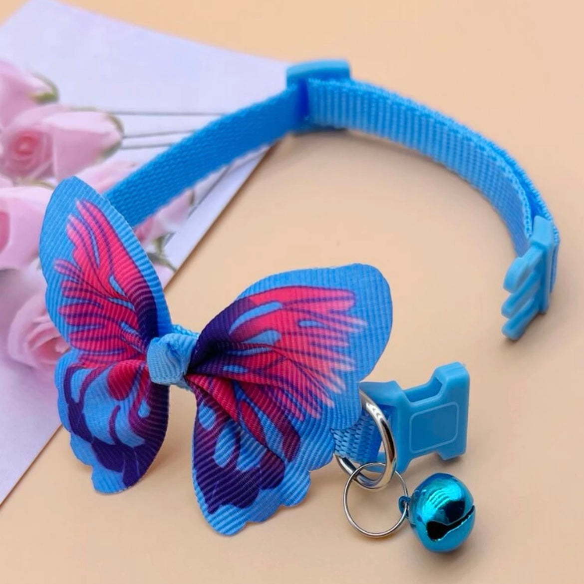 Butterfly Blue Collar