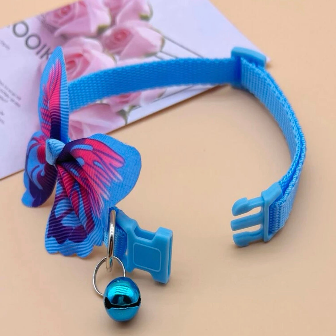Butterfly Blue Collar